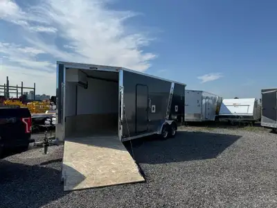 New 2025 7.5x23 All Aluminum Enclosed Legend Snow Trailer -One in stock, Stock#2812 -GVWR: 7000lbs G...