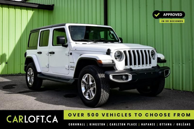 2020 Jeep Wrangler Unlimited Sahara • HEATED SEATS/STEERING • NA in Cars & Trucks in Cornwall