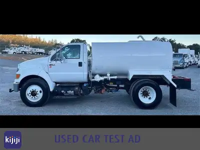 Free Winter tires with all purchases! 2015 FORD F750 WATER TRUCK, 17,785 Miles, ISB 6.7L Cummins 200...