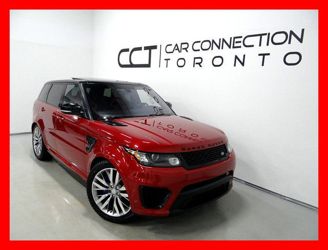 2016 Land Rover Range Rover Sport SVR *550HP/NAVI/BACKUP CAM/PAN in Cars & Trucks in City of Toronto