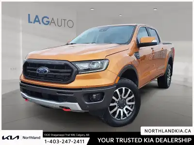 2019 Ford Ranger Lariat Saber Metallic Ranger Lariat 4D Crew Cab 4WD 10-Speed Automatic EcoBoost 2.3...
