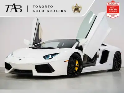 This Powerful 2012 Lamborghini Aventador LP 700-4 epitomizes the pinnacle of automotive engineering,...