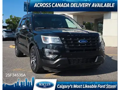2017 FORD EXPLORER SPORT 3.5L ECOBOOST V6 6 SPEED AUTOMATIC FEATURES: TWIN PANEL MOONROOF ADAPTIVE C...