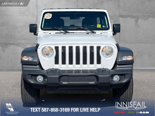 2023 Jeep Wrangler Sport HEATED SEATS AND WHEEL, KEYLESS ENTR... in Cars & Trucks in Red Deer - Image 2