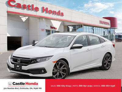  2020 Honda Civic Sedan Sport | Remote Start | Sunroof | Apple C
