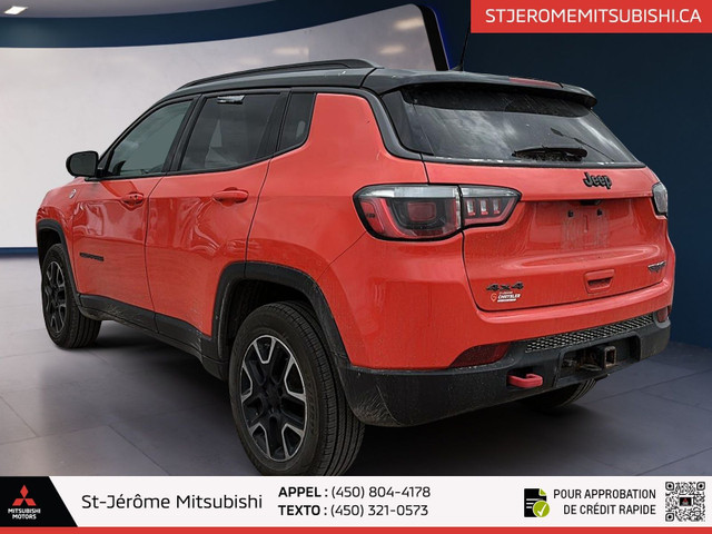 2018 Jeep Compass TRAILHAWK 4X4  TOIT PANO OUVRANT  CUIR in Cars & Trucks in Laurentides - Image 4