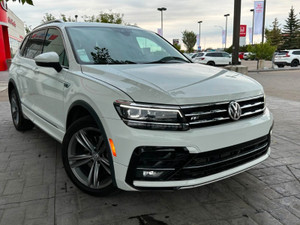 2019 Volkswagen Tiguan Highline: R-line- Leather Sunroof, Navigation, Fully loaded!!