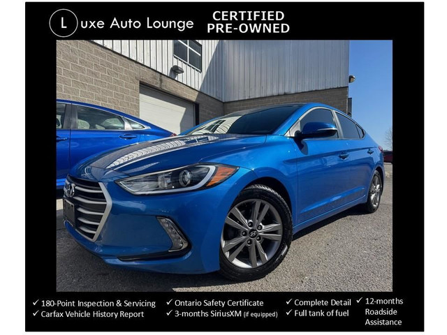 2018 Hyundai Elantra GL, LOW KM, AUTO, HEATED SEATS, BACK-UP CAM in Cars & Trucks in Ottawa