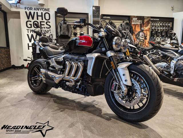 2024 Triumph Rocket 3 GT Sapphire Black/Carnival Red/Silver Ice in Street, Cruisers & Choppers in Winnipeg