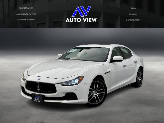2014 Maserati Ghibli S Q4 **ALL WHEEL DRIVE** in Cars & Trucks in Hamilton