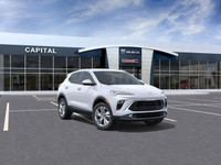This 2025 Buick Encore GX in Summit White is equipped with AWD and Turbocharged 1.3/ engine. Check o... (image 1)
