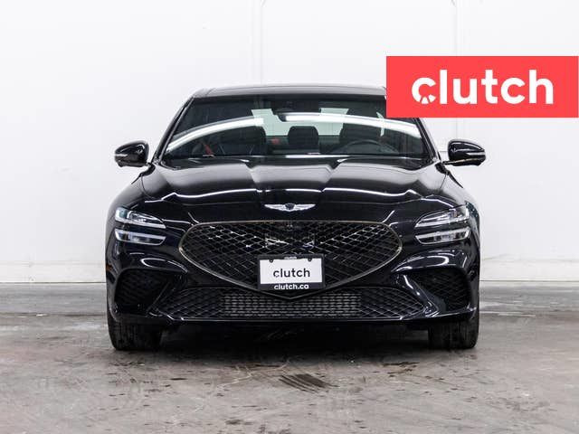 2023 Genesis G70 3.3 T Sport AWD w/ Front Heated Seats, Rearview in Cars & Trucks in Ottawa - Image 3