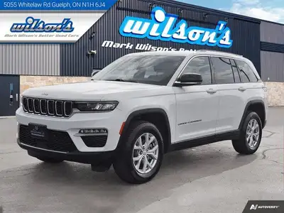 Look at this certified 2023 Jeep Grand Cherokee Limited 4X4 | Navigation | Leather | Advanced Brake...