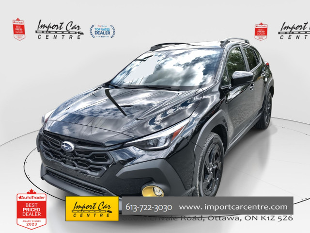 2024 Subaru Crosstrek Onyx ONYX, EYESIGHT, HTD. SEATS & STEER... in Cars & Trucks in Ottawa