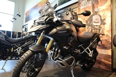 2024 Triumph Tiger1200 Rally Pro Sandstorm Setting a new benchmark to tackle off-road riding with to...