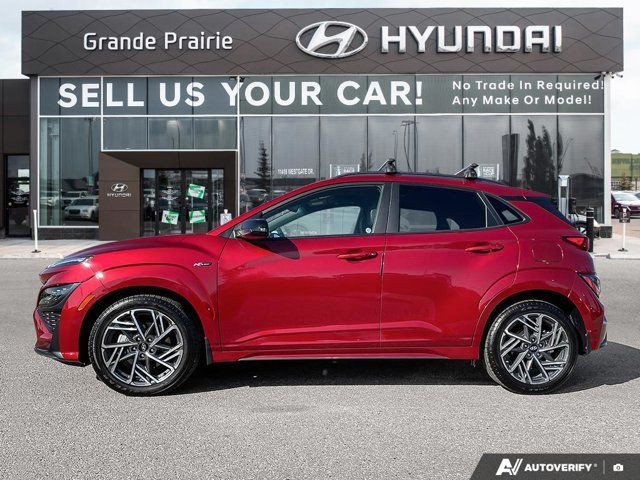 2023 Hyundai Kona N Line Ultimate | AWD | Heads Up Display in Cars & Trucks in Grande Prairie - Image 3