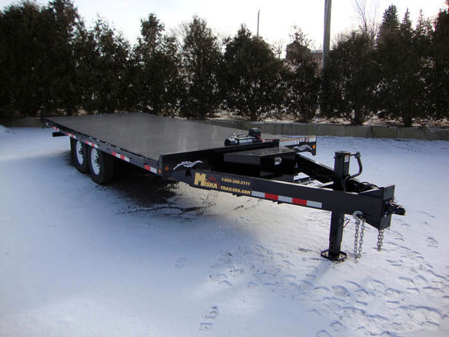 24' Hydraulic Tilt Deckover Float - Factory Direct in Cargo & Utility Trailers in Kitchener / Waterloo - Image 3