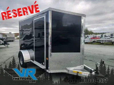 VR Thetford Paiement à partir de 0$/sem. + TX. 2025 Alcom Stealth 6x10-IF Add Slope in V-Nose Contac...