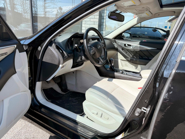 2016 Infiniti Q50 2.0t 4dr Sdn Cuir Toit Cam Navi in Cars & Trucks in Longueuil / South Shore - Image 2