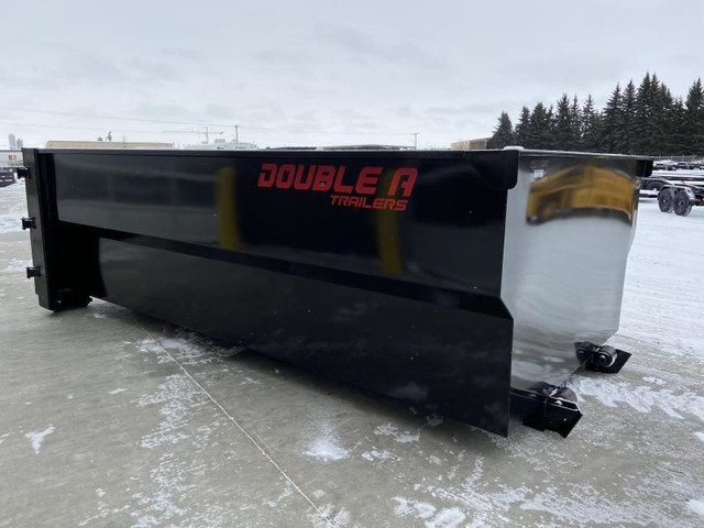 2024 Double A Trailers Roll Off Dump Trailer 14ft Bin -12 Yard C in Cargo & Utility Trailers in Calgary - Image 3