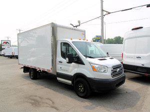 2018 FORD TRANSIT T-350 CUBE 12 PIED ROUE SIMPLE CRÉDIT-BAIL DIS