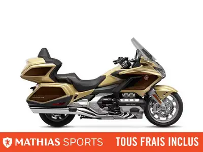 Concessionnaire des véhicules neufs et d'occasion. Cruiser HONDA Gold Wing Tour DCT Airbag 50e anniv...