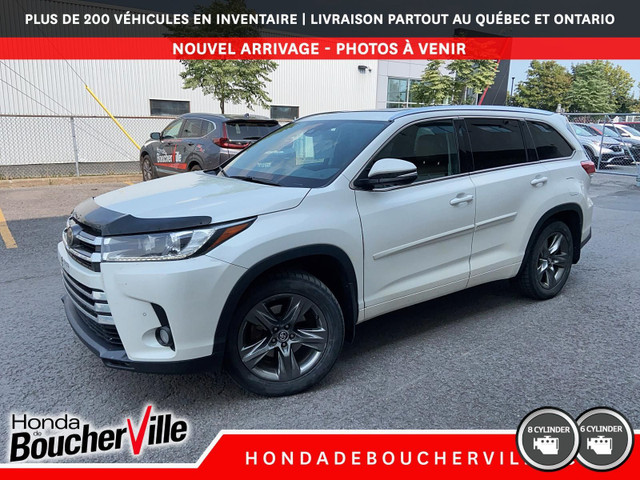 2017 Toyota Highlander Limited 7 PASSAGER, CUIR BRUN, TOIT OUVRA in Cars & Trucks in Longueuil / South Shore