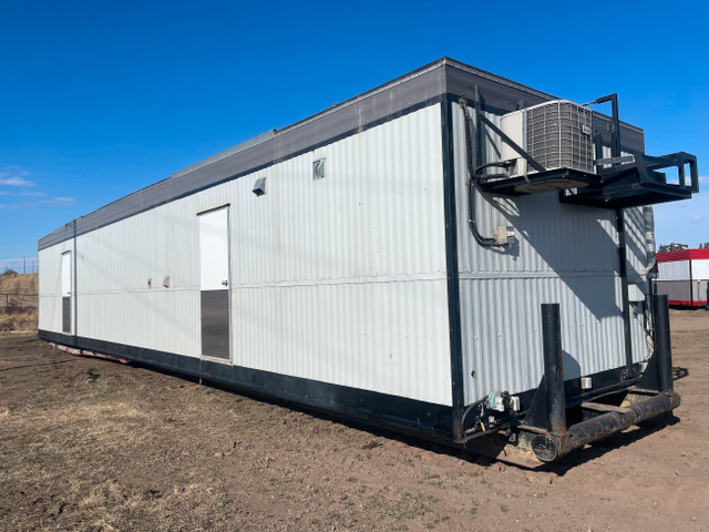 Atco 12x54 skidded washcar bathrooms camp shack -very nice shape in Heavy Equipment in St. Albert