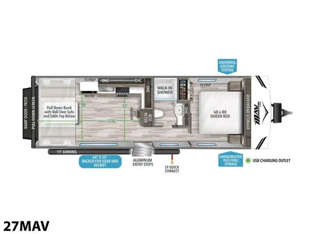 2024 Grand Design Momentum MAV 27MAV in Travel Trailers & Campers in Ottawa - Image 3
