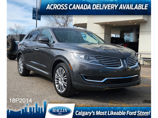  2018 Lincoln MKX RESERVE TECH PKG | 360CAM | ALL HTD SEATS | NA in Cars & Trucks in Calgary