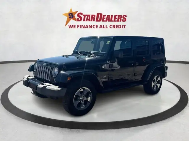 2016 Jeep WRANGLER UNLIMITED Sahara CLEAN MUSE SEE WE FINANCE AL dans Autos et camions dans London - Image 4