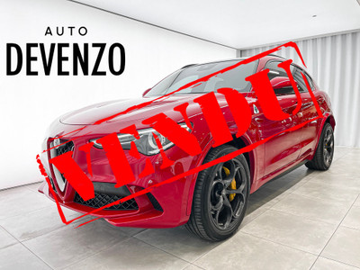  2018 Alfa Romeo Stelvio Quadrifoglio 2.9L AWD 505hp Garantie Pr