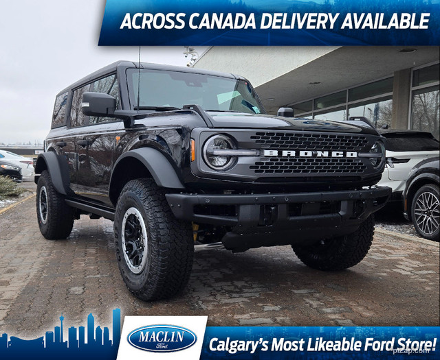 2025 Ford Bronco BADLANDS | SASQUATCH PKG | CO-PILOT360 | G.O.A. in Cars & Trucks in Calgary
