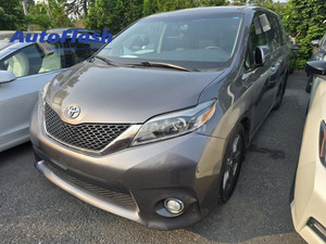 2017 Toyota Sienna SE, 8 PASS, CAMERA, BLUETOOTH, CUIR, SIEGES CHAUFF