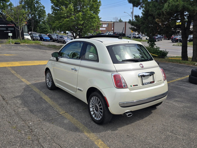 FIAT 500 LOUNGE AUTO | PANOROOF | LEATHER | HTD SEATS | 74K ONLY in Cars & Trucks in Mississauga / Peel Region - Image 3