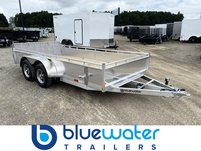 Canadian Mennonite Built Tandem Axle Aluminum Utility Trailer is $6,370.00 ! Ord: E1517-3859 - Ser:...