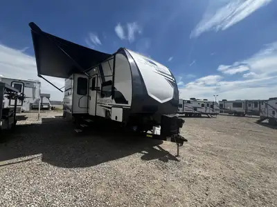TOY HAULER PERFORMANCE + AN OPEN TRUCK BEDEquipped with all of the essentials for the road less trav...