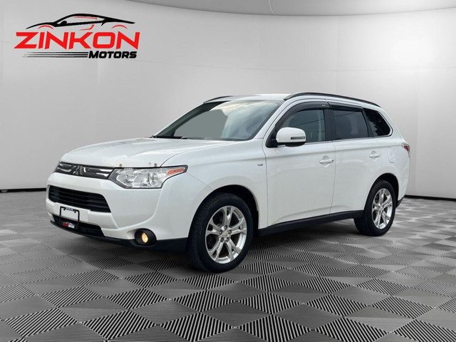 2014 Mitsubishi Outlander GT | AWC | V6 | LEATHER | 7PASS | SUNR in Cars & Trucks in Oshawa / Durham Region