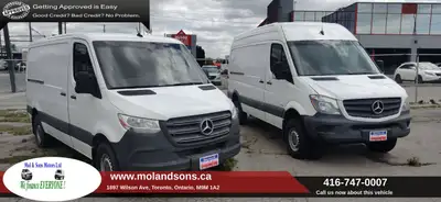 Over 30 Sprinters in stock for your choice. Prices range from $9,500 to $19,000 Here at Mol & Sons w...