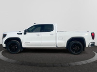 This 2025 GMC Sierra 1500 in Summit White is equipped with 4WD and Turbocharged Diesel I6 3.0L/183 e... (image 1)