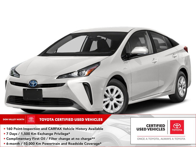2021 Toyota Prius Technology INCOMING | TECH PKG | CERTIFIED... in Cars & Trucks in City of Toronto