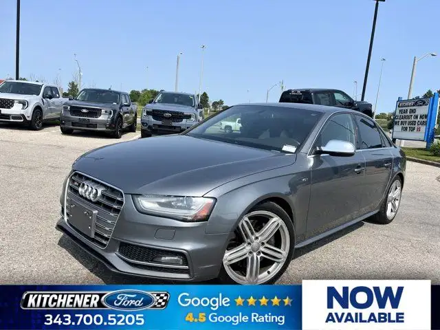 2013 Audi S4 Premium |AS-IS| S4| TWO TONE INTERIOR in Cars & Trucks in Kitchener / Waterloo - Image 2