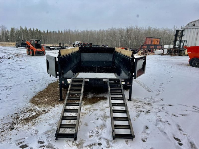 2024 Horizon Trailers 81''X16' DUMP BOX W/ 2' HIGH SIDES 21000 G in Cargo & Utility Trailers in Strathcona County - Image 4