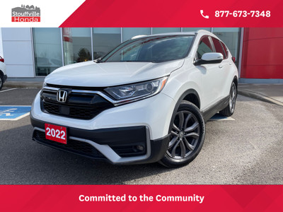 2022 Honda CR-V Sport ONE OWNER! ACCIDENT FREE!! LOW MILEAGE!!