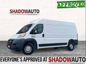 2018 RAM ProMaster High Roof | Cargo Van | Storage Units | Touch Screen | Navigation