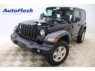  2020 Jeep Wrangler 2.0L SPORT S , CAMERA, BLUETOOTH, A/C, HARD 