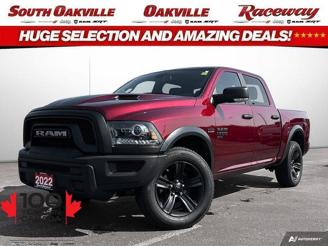 2022 Ram 1500 Classic Warlock | CARPLAY | 5.7 HEMI | REMOTE STAR in Cars & Trucks in Oakville / Halton Region