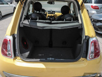 2014 Fiat 500 Lounge - One-Owner - Accident-Free ! Yellow on Black Leather Interior - Loaded with Mo... (image 7)