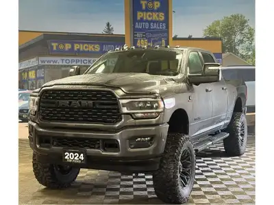 2500 Big Horn Night Edition With Lift!!...Safety Group, Tech Package, Heavy Duty Snow Plow Prep, 5th...