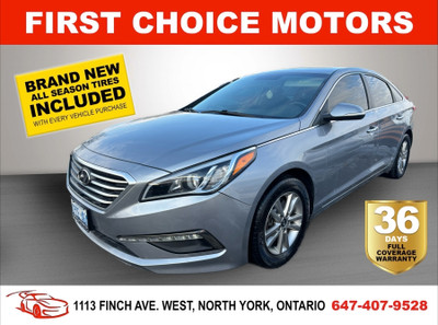 2017 HYUNDAI SONATA GLS ~AUTOMATIC, FULLY CERTIFIED WITH WARRANT